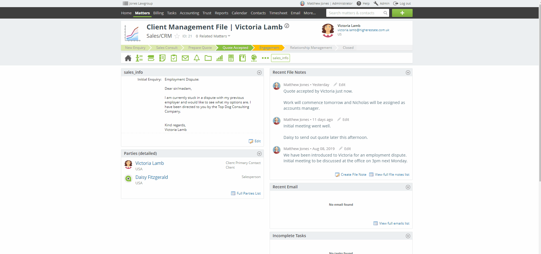 Client Management Victoria